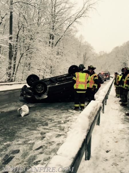 Rollover MVA On Taconic State Pkwy On 1/24/15